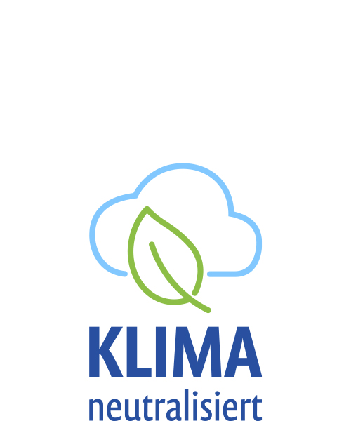 PROGAS Klima neutral Logo - für 100% klimaneutralisierte Energie