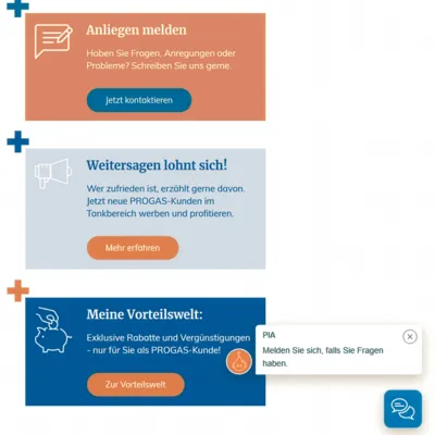 Chatbot-Icon auswählen