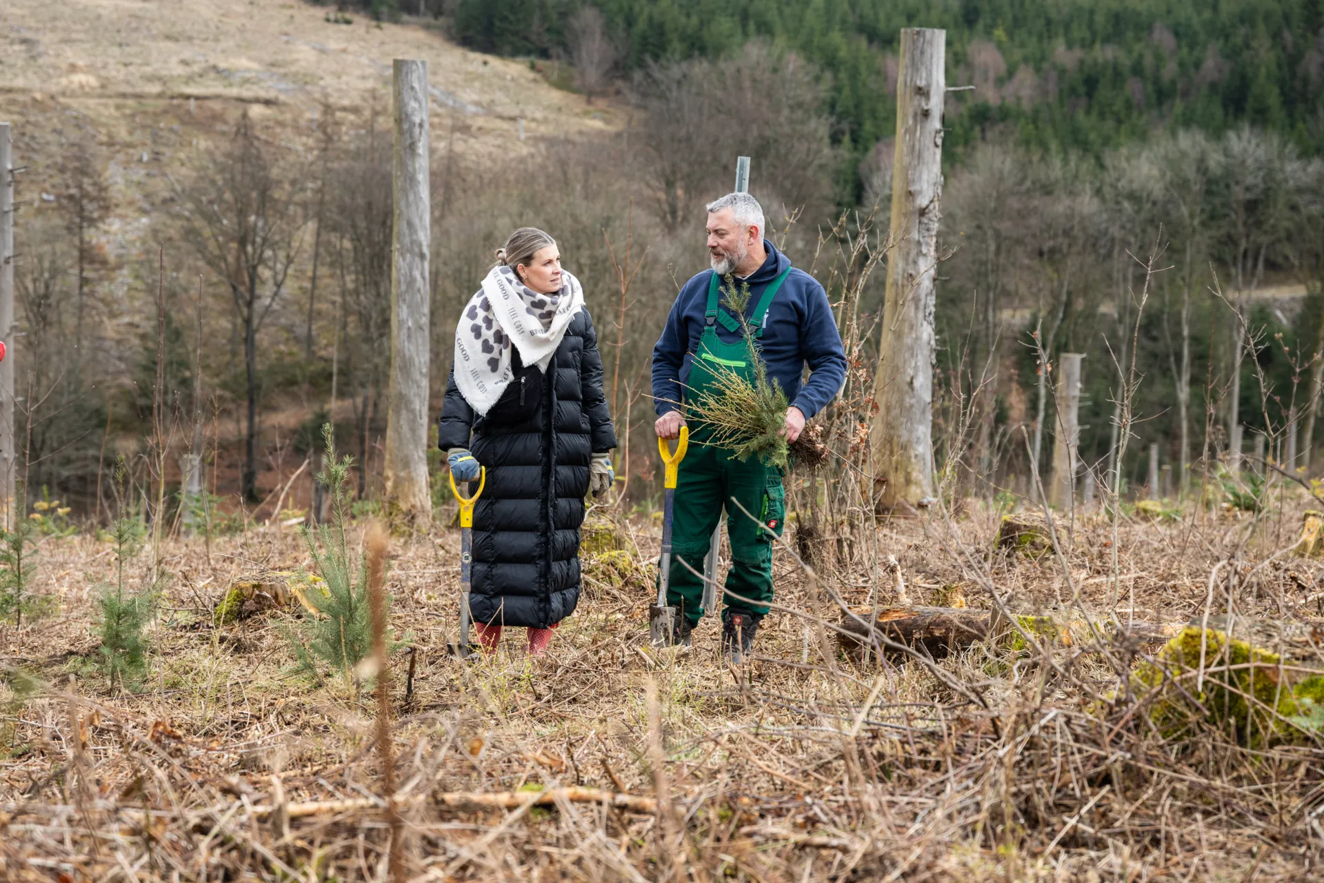 Baumpflanzaktion im Lüdenscheider Forst